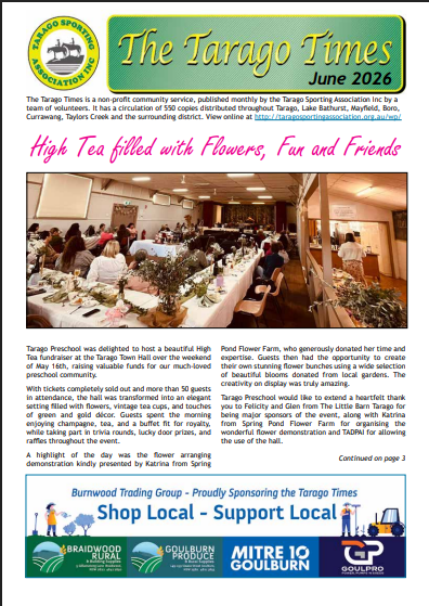 Tarago Times June 2026
